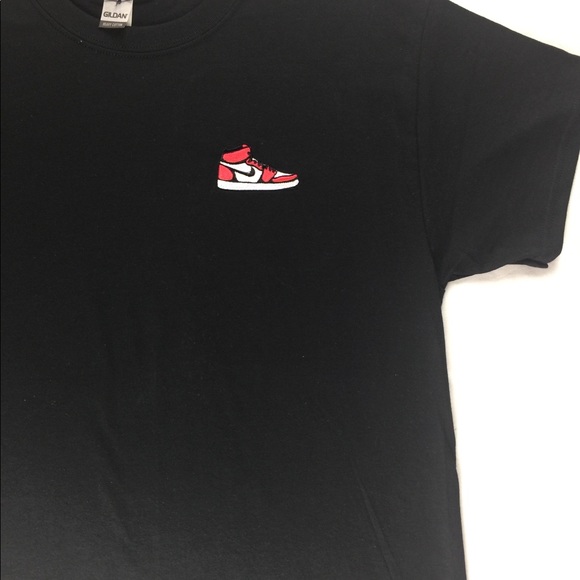 Jordan 1 embroidered T-Shirt - Picture 2 of 3